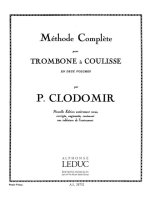 P. CLODOMIR: METHODE COMPLETE VOL.1 (TROMBONE SOLO)