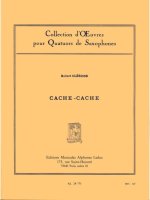 ROBERT CLERISSE: CACHE-CACHE (SAXOPHONES 4)
