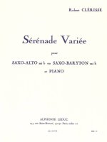 ROBERT CLERISSE: VARIED SERENADE (ALTO SAXOPHONE/BARITONE SAXOPHONE/PIANO)