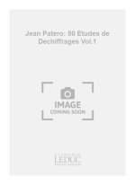 JEAN PATERO: 80 ETUDES DE DECHIFFRAGES VOL.1 (FLUTE & PIANO)