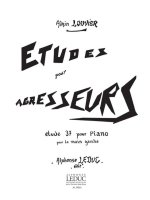 ALAIN LOUVIER: ETUDE 37 (PIANO SOLO) PIANO