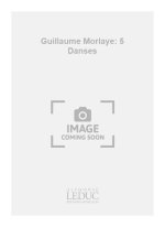 GUILLAUME MORLAYE: 5 DANSES (COLL. GUITARE NO.96) (GUITAR SOLO)