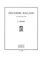 FELIX LEMAIRE: BALLADE NO.2 (SAXOPHONE-ALTO & PIANO)