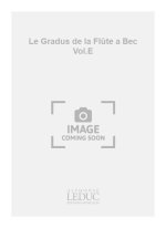 PIERRE PAUBON: LE GRADUS DE LA FLUTE A BEC VOL.E (ALTO/SOPRANINO/BASS) (RECORDER SOLO)