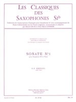 GEORGE FRIDERIC HANDEL: SONATA NO.1 OP.1 NO.8 (TENOR SAXOPHONE/PIANO)