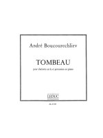ANDRE BOUCOURECHLIEV: TOMBEAU (CLARINET & PERCUSSION)