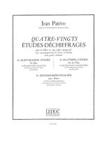 JEAN PATERO: 80 ETUDES DE DECHIFFRAGES VOL.5 (FLUTE & PIANO)