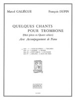 GALIEGUE QUELQUES CHANTS VOL 1 FLEUR DE CHORAL TRIALOGUE TBN & PF BK