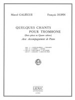GALIEGUE QUELQUES CHANTS VOL 3 PETIT CHORAL EN SYNCOPE TBN & PF BK
