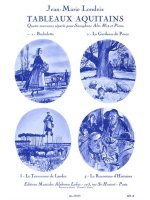 JEAN-MARIE LONDEIX: TABLEAUX AQUITAINS NO.1: BACHELETTE (SAXOPHONE-ALTO & PIANO)