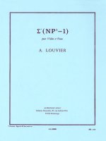 ALAIN LOUVIER: SIGMA (VIOLIN & PIANO)