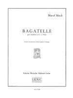 MARCEL BITSCH: BAGATELLE (CLARINET & PIANO)