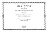 NICOLE MILLOT: 10 DUOS ASSEZ FACILES (RECORDERS 2)