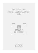 MERLET 120 TEXTES POUR L'HARMONISATION VOL 4 4EME ANNEE CAPES PIANO BK PIANO