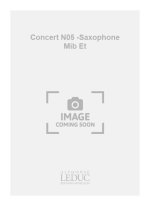 JACQUES CHARPENTIER: CONCERT NO.5 (SAXOPHONE-ALTO & PIANO)