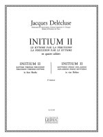 JACQUES DELECLUSE: INITIUM 2 (PERCUSSION SOLO)