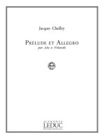 JACQUES CHAILLEY: PRELUDE ET ALLEGRO (VIOLA & CELLO)