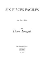 HENRI-PIERRE SAUGUET: 6 PIECES FACILES (FLUTE & GUITAR)