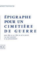 DANIELE ZANETTOVICH: EPIGRAPHE POUR UNE CIMETIERE DE GUERRE (FLUTE & PERCUSSION)