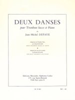 JEAN-MICHEL DEFAYE: DEUX DANSES (VERSION FOR BASS TROMBONE)