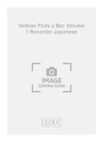 VEILHAN FLUTE A BEC VOLUME 1 RECORDER BOOK JAPANESE