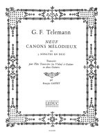 GEORG PHILIPP TELEMANN: 9 CANONS MELODIEUX (FLUTE & GUITAR)