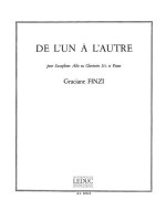 GRACIANE FINZI: DE L'UN A L'AUTRE (CLARINET & PIANO)