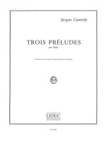 JACQUES CASTEREDE: 3 PRELUDES (HARP SOLO)