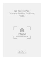 MERLET 120 TEXTES POUR L'HARMONISATION VOL 5 TEXTES PROPOSES PIANO BK PIANO