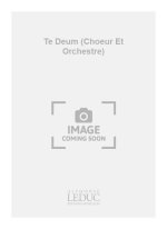 CHARPENTIER JACQUES TE DEUM CHOIR & ORGAN BOOK