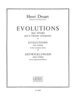 HENRI DRUART: EVOLUTIONS (CLARINET SOLO)
