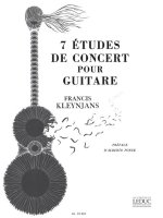 FRANCIS KLEYNJANS: 7 ETUDES DE CONCERT (GUITAR SOLO)