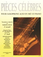 VARIOUS COMPOSERS: PIECES CELEBRES VOL.2 (SAXOPHONE-ALTO & PIANO)