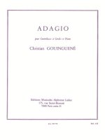 CHRISTIAN GOUINGUENE: ADAGIO FOR DOUBLE BASS AND PIANO
