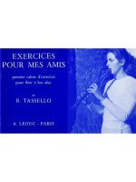 R. TASSELLO: EXERCICES POUR MES AMIS (ALTO) (RECORDER SOLO)