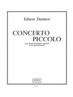 EDISON DENISOV: CONCERTO PICCOLO (SAXOPHONE & PERCUSSION)
