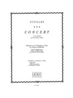 ANTONIO LUCIO VIVALDI: CONCERTO IN E MINOR (DOUBLE BASS & PIANO)