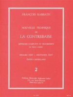 FRANCOIS RABBATH - NOUVELLE TECHNIQUE DE LA CONTREBASSE , VOL. 2