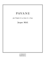 JACQUES MAS: PAVANE (TRUMPET & PIANO) TROMPETTE