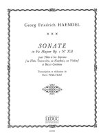 GEORG FRIEDRICH HANDEL: SONATA OP.1, NO.12 IN F MAJOR (RECORDER & CONTINUO)