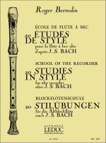 ROGER BERNOLIN: 20 ETUDES IN THE STYLE OF JS BACH