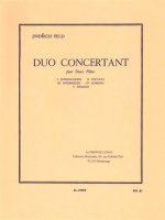 JIND ICH FELD: DUO CONCERTANT (TWO FLUTES)