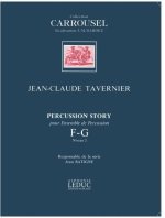 JEAN-CLAUDE TAVERNIER: PERCUSSION STORY VOL.F & VOL.G (PERCUSSION ENSEMBLE)