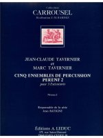 JEAN-CLAUDE & MARC TAVERNIER J.C.& M.: PERENF 2 (PERCUSSIONS 3)