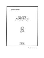 JINDRICH FELD: QUATUOR (SAXOPHONES 4)