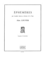 ALAIN LOUVIER: EPHEMERES (CLARINET & PIANO)