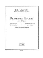 JOEL CHAUVIERE: PREMIERES ETUDES (PERCUSSION SOLO)