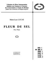 MARIE-LUCE LUCAS: FLEUR DE SEL (PIANO SOLO) PIANO