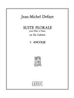 JEAN MICHEL DEFAYE: SUITE FLORALE NO.5: ANCOLIE (FLUTE & PIANO)