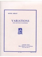 MICHEL MERLET: VARIATIONS OP.32 (SAXOPHONES 4)